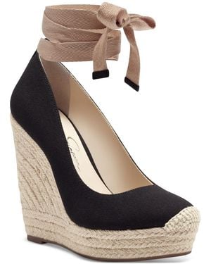 Jessica Simpson Zexie Espadrille Wedge Sandals - Blue