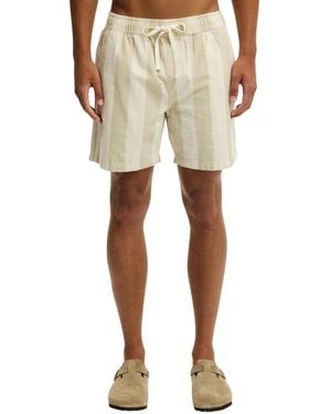 Cotton On 6" Regular-fit Easy Shorts - Natural