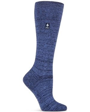 Heat Holders Ultra Lite Holly Long Socks - Blue
