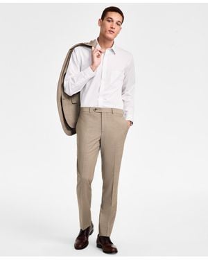 Brooks Brothers B By Wool-blend Stretch Classic-fit Suit Separates Pant - White