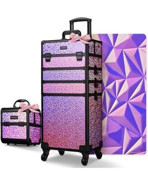 Byootique Makeup Train Case Kit - Purple