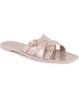 Kensie Jellie Slide Sandal - Pink