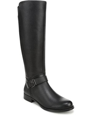 Naturalizer Juno Regular Wide Extra Wide Zip Tall Boots - Black