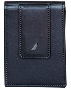 Nautica Pop J Class Front Pocket Wallet - Blue