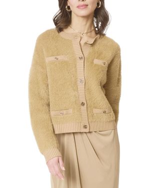 Central Park West Roman Eyelash Cardi - Natural