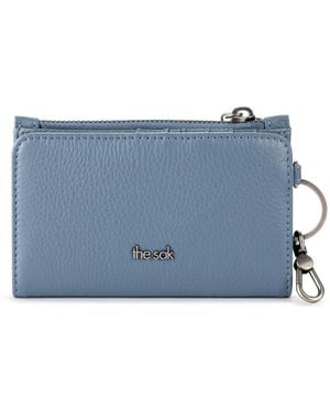 The Sak Encino Leather Wallet - Blue