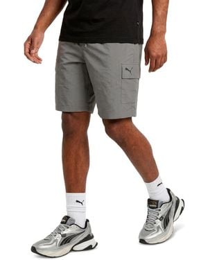 PUMA Woven Cargo Shorts - Black