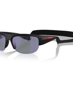 Prada Linea Rossa Sunglasses Ps A01s - Black