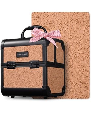 Byootique Makeup Train Case Cosmetic Organizer - Black