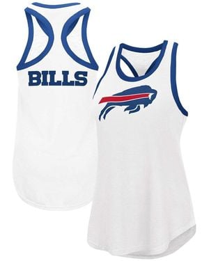 G-III 4Her by Carl Banks Buffalo Bills Tater Tank Top - White