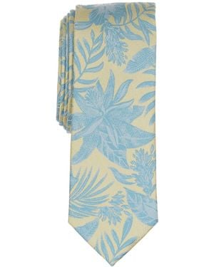 BarIII Santo Floral Tie - Blue
