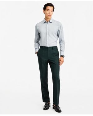 BOSS Hugo By Modern-fit Pinstripe Suit Pants - Gray