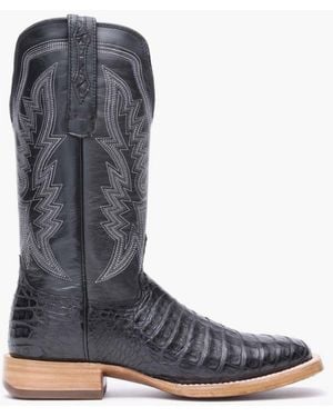 Durango Prca Collection Caiman Belly Western Boot - Blue