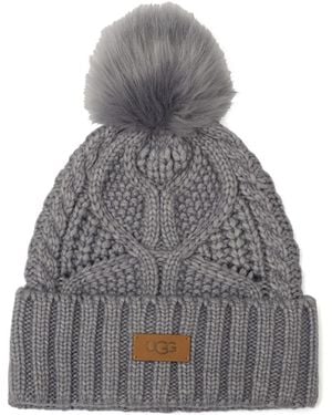 UGG Cold-weather Classic Cable Beanie - Gray