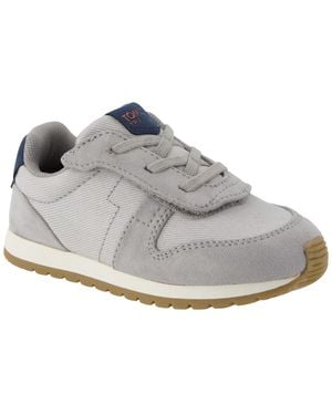 TOMS Toddler Boys' And Girls' Trvl Lite Retro Low-top Velcro Sneakers - Gray