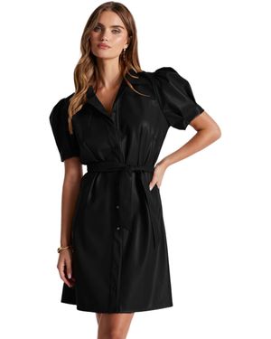 Bishop + Young Bishop + Young Clea Leather Dress - Black