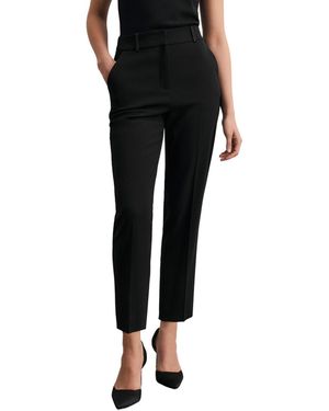 The Fold Tavira Clever Crepe Slim Pants - Black