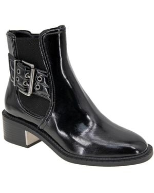 BCBGeneration Bovee Buckle Detail Booties - Black