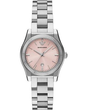 Emporio Armani Stainless Steel Bracelet Watch 32mm - Gray