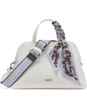 DKNY Lilah Small Satchel Crossbody Bag - Gray