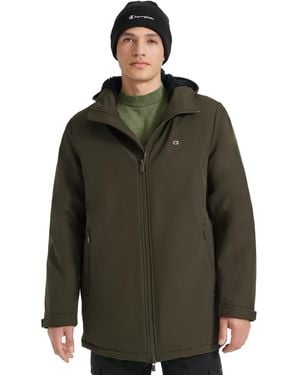 Champion Performance Hooded - Green