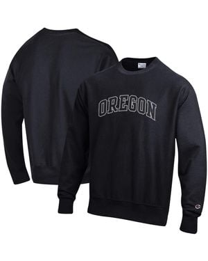Champion Oregon Ducks Reverse Weave Relaxed-fit Crewneck Sweatshirt - Blue