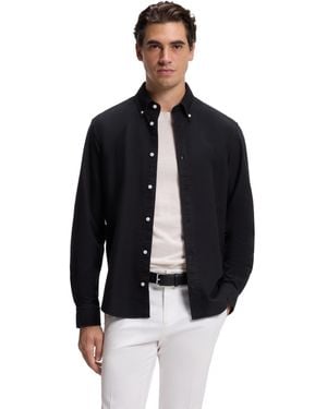 BOSS Boss By H-liam Oxford Regular-fit Button-down Dress Shirt - Blue