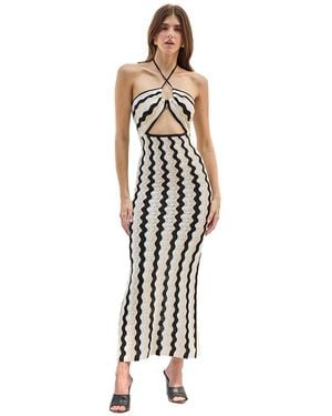 CAPITTANA Poppy Dress - Metallic