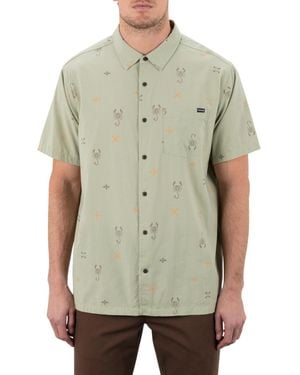 Hurley Rincon Short Sleeve Shirt - Green