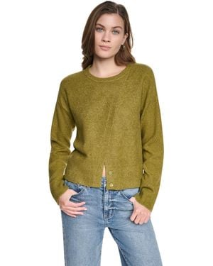 DKNY Crewneck Cardigan - Green