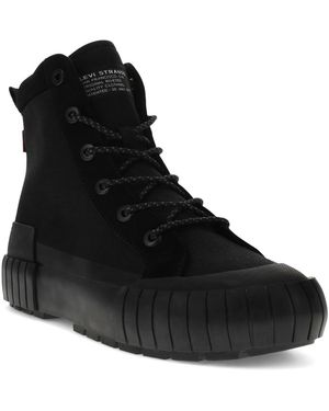 Levi's La Paz Round-toe Casual Boots - Black