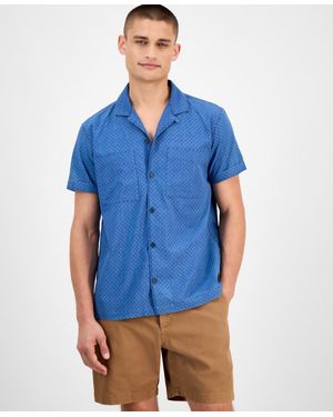 Sun & Stone Sun + Stone Beckham Camp Shirt - Blue
