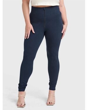 Freddy Curvy High-rise Sculpting Skinny Pants - Blue