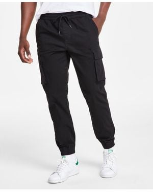 Sun & Stone Sun + Stone Garment-dyed Cargo jogger Pants - Blue