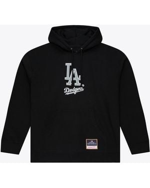 Mitchell & Ness Los Angeles Dodgers Chrome Hoodie - Black