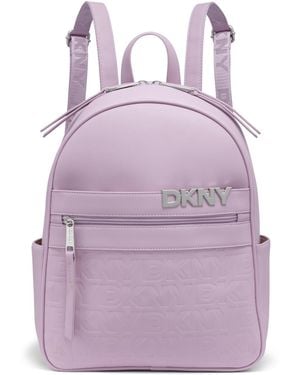 DKNY Clean Cut 14" Backpack - Purple
