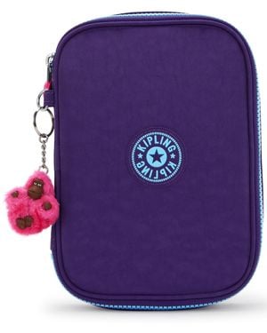Kipling 100 Pens Pen Case - Purple