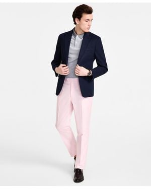 Tommy Hilfiger Modern-fit Linen Sport Coat - Blue
