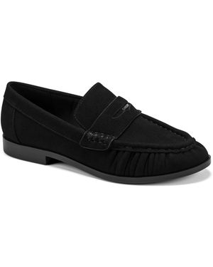 DKNY Dawes Slip-on Loafers - Black