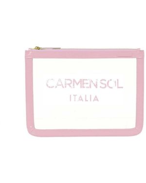 Carmen Sol Firenze Clear Pochette Clear - White