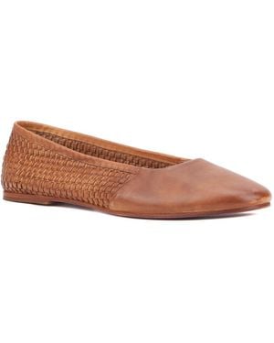 Vintage Foundry Wilma Ballet Flat - Brown
