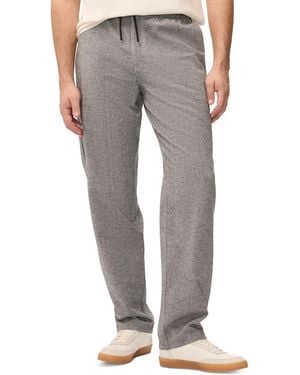 Buffalo David Bitton Pilsen Straight Leg Pull-on Drawstring Pants - Gray