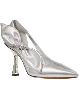 Kate Spade Bunnie Suede Slip-on Pumps - White