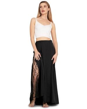 Belle & Bloom California Dreamin' Maxi Skirt - Black