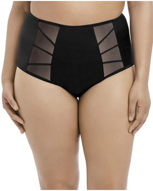 Elomi Plus Size Sachi Full Brief Panty - Black