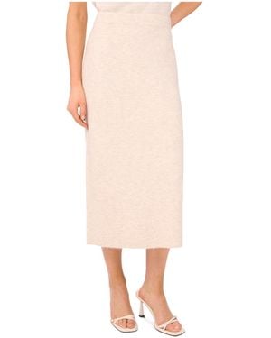 Cece High-waisted Pull-on Midi Skirt - Pink