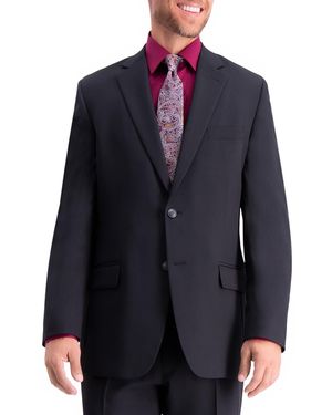 Haggar Travel Performance Suit Separates Jacket - Blue