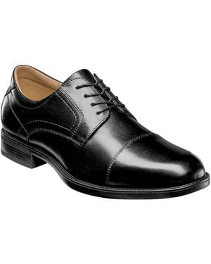 Florsheim Focal Cap-toe Leather Oxford - Black
