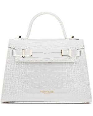 Teddy Blake Ava Croco 11" - White