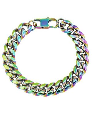 Rebl Jewelry Marin Chain Bracelet - Black